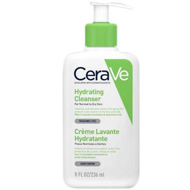 CeraVe Hydrating Cleanser 236ml (UK Version) image