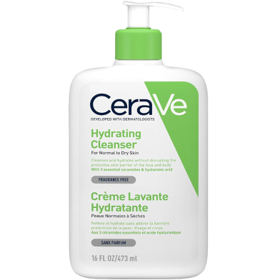 CeraVe Hydrating Cleanser Normal to Dry Skin 473ml image