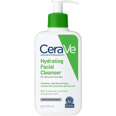 CeraVe Hydrating Facial Cleanser 237ml (USA Version) image