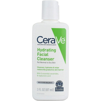 CeraVe Hydrating Facial Cleanser 87ml (USA Version) image