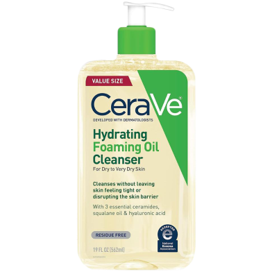 CeraVe Hydrating Foaming Oil Cleanser 236ml image