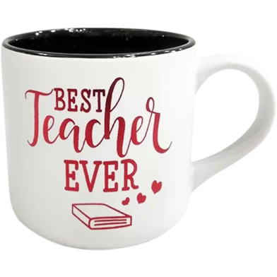 Ceramic Coffee Mug Best Teacher Black Color image