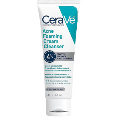 Cerave Acne Foaming Cream Cleanser 150ml image