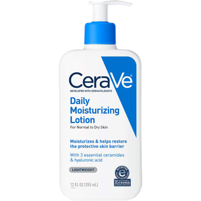 Cerave Daily Moisturizing Lotion for Normal to Dry Skin - 355ml image
