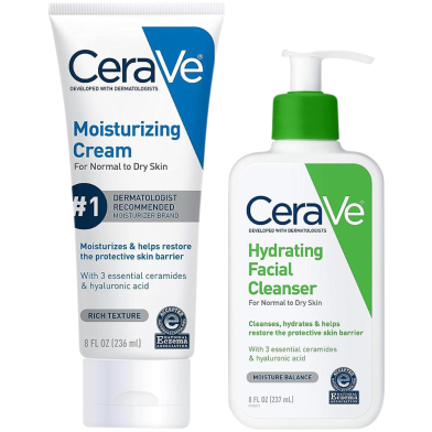 Cerave Hydrating Cream To Foam Cleanser For Normal To Dry Skin 237ml image