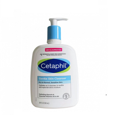 Cetaphil Gentle Skin Cleanser Dry To Normal and Sensitive Skin 591ml image