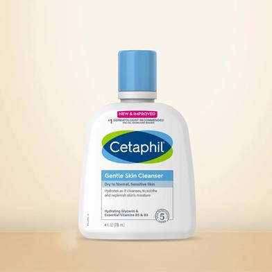 Cetaphil Gentle Skin Cleanser (Normal To Dry, Sensitive Skin) 118ml image