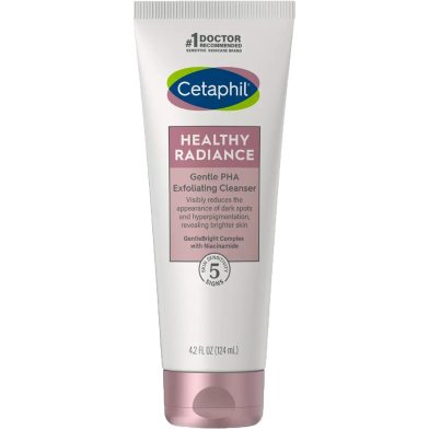 Cetaphil Healthy Radiance Gentle Exfoliating Cleanser 124ml image