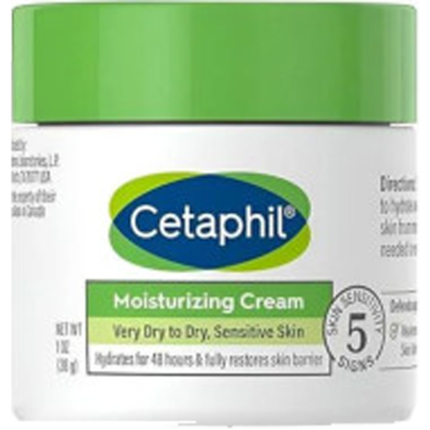 Cetaphil Moisturizing Cream for Very Dry to Dry, Sensitive Skin 28 gm image