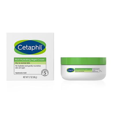 Cetaphil Rich Hydrating Cream sensitive skin 1.7 OZ 48gm image