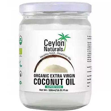 My Organic BD Ceylon Natural's Organic Extra Virgin Coconut Oil - 500 ml image