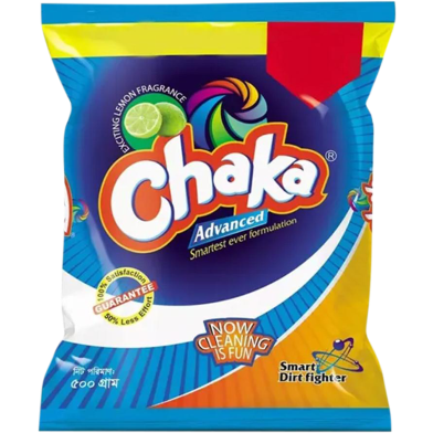 Chaka Advanced Washing Powder (New) 500 gm image