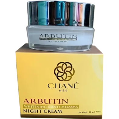 Chane Arbutin Whitening and Anti Melasma Night Cream (20 gm) image