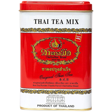 Chatramue Thai Tea Mix Red Tea Tin 50 Bags 200gm image