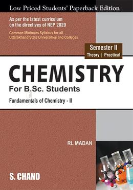 Chemistry for B.Sc. Students - Fundamentals of Chemistry-II image