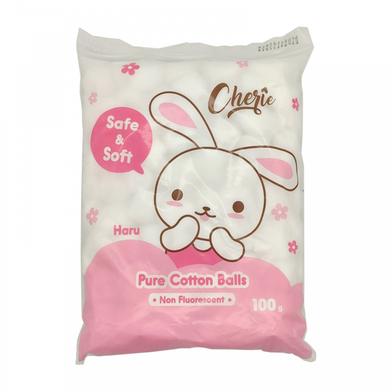Cherie Safe And Soft Pure Cotton Balls Poly Pack 40 GM - Thailand image