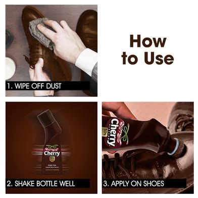 Tan liquid hot sale shoe polish