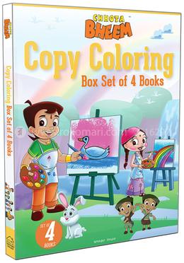 Chhota Bheem - Copy Coloring Box Set of 4 Books image