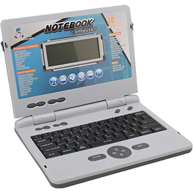 Children Notebook Laptop Computer to Learn Vocabulary Grammar Music Game and Amusements With 30 Fun Activity -125440483 image