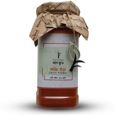 Khaas Food Chili Powder (Moricher Gura) - 500 gm image
