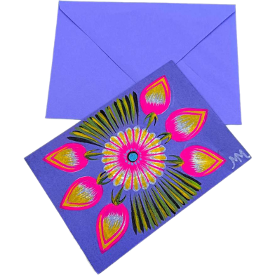 Chintar khorak Greeting card (Double) image