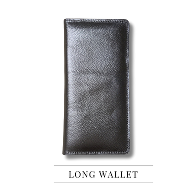 THE MEN's CODE Chocolate Color Leather Long Wallet - For Men/Women - MWL004 image