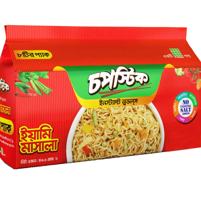 Chopstick Yummy Masala Noodles 8 Pcs 496 gm image