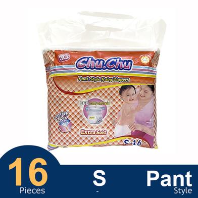 Chu Chu Pants System Baby Diapers (S Size) (36Pcs) image