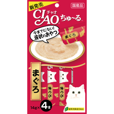 Ciao Churu Cat Creamy Treat Tuna Maguro (14gm x 4) image