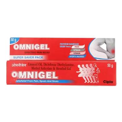 Cipla Omnigel For Fast Relief From Pain, Sprain and Strain image