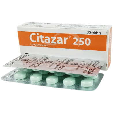 Citazar 250 mg Tablet 10's Strip image
