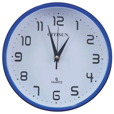 Citisun Wall Clock - Blue and White - Citisun 34 image