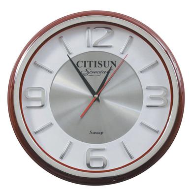 Citisun Wall Clock - Brown and White - Citisun 6B image