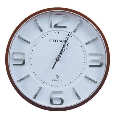 Citisun Wall Clock - Brown and White - Citisun 50 : Citisun
