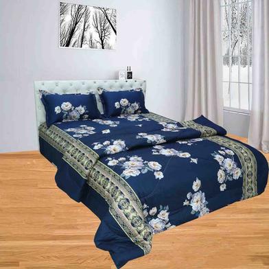 Classical HomeTex Double Star Comforter 4 Pcs Set image