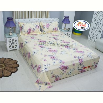 Classical Hometex Cyro Shatin Double Bed Sheet image