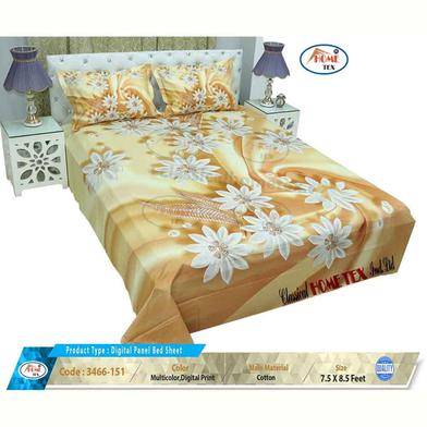 Classical Hometex Digital Panel Bed Sheet image