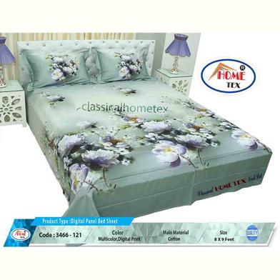 Classical Hometex Digital Panel Bed Sheet image