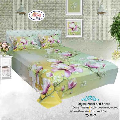 Classical Hometex Digital Panel Bed Sheet image