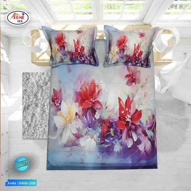 Classical Hometex Digital Panel Bed Sheet image