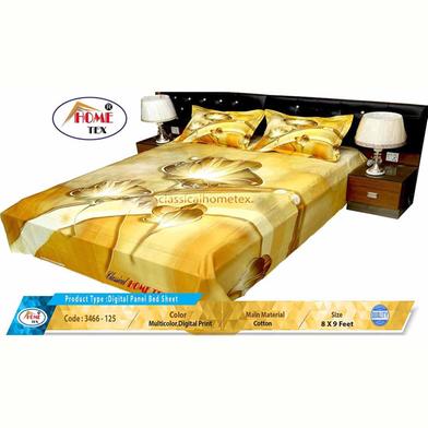 Classical Hometex Digital Panel Bed Sheet image