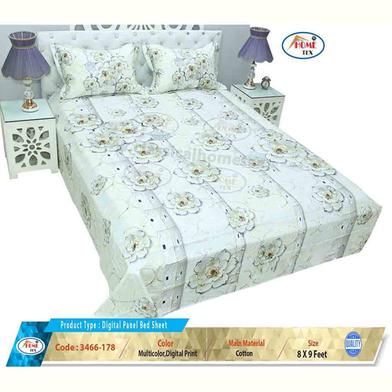 Classical Hometex Digital Panel Bed Sheet image