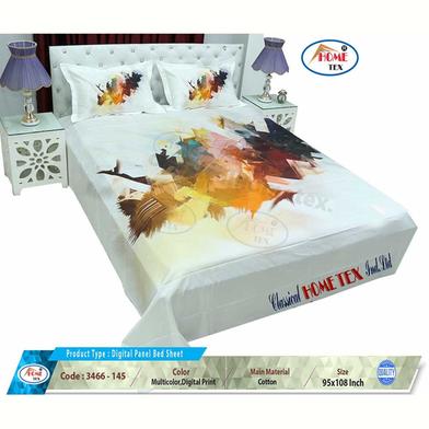 Classical Hometex Digital Panel Bed Sheet image