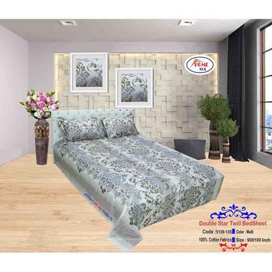 Classical Hometex Double Star Twill Bed Sheet image