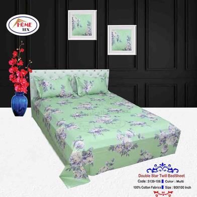 Classical Hometex Double Star Twill Bed Sheet image