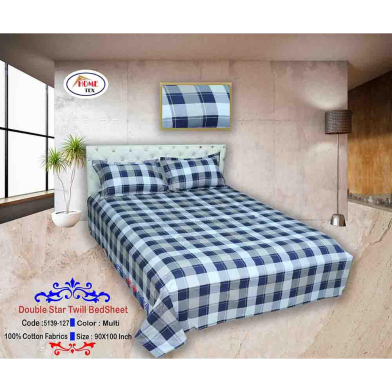 Classical Hometex Double Star Twill Bed Sheet image