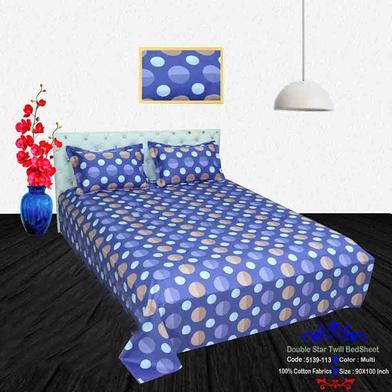 Classical Hometex Double Star Twill Bed Sheet image