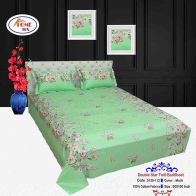 Classical Hometex Double Star Twill Bed Sheet image