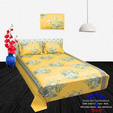 Classical Hometex Double Star Twill Bed Sheet image