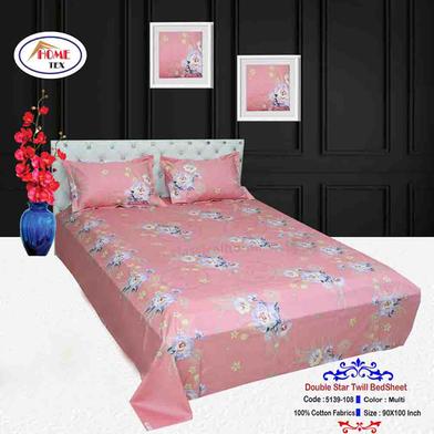 Classical Hometex Double Star Twill Bed Sheet image